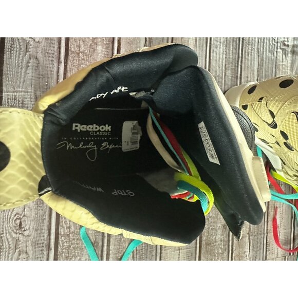 Melody Ehsani x Reebok Blacktop Pump Wedge Polka Dot Size 9 new brand - Picture 8 of 8